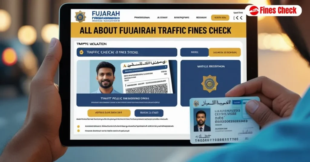 All About Fujairah Traffic Fines Check 2025